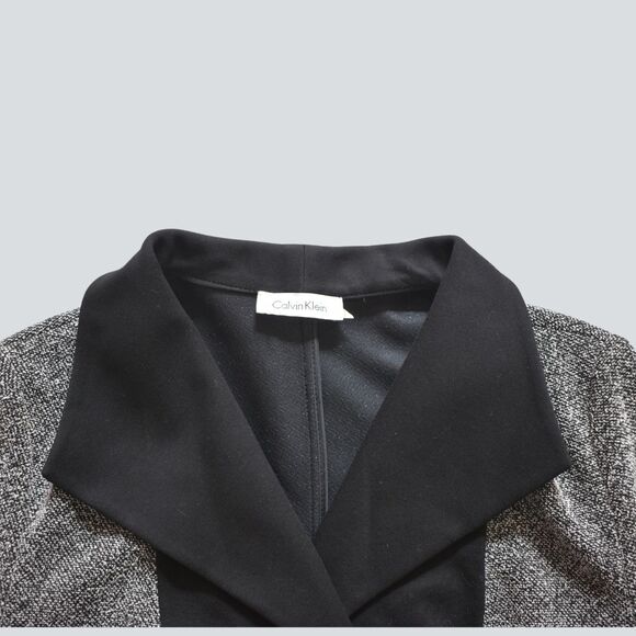 CALVIN KLEIN Women’s Fly Away Jacket Gray / Black Size S - Picture 5 of 8